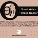 SAMSUNG Galaxy Watch 4 40mm Smartwatch with ECG, Health & Fitness Tracker, GPS, Fall Detection, Sleep Monitor – Pink Gold | US Version